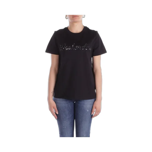T-Shirt With Sequin Logo