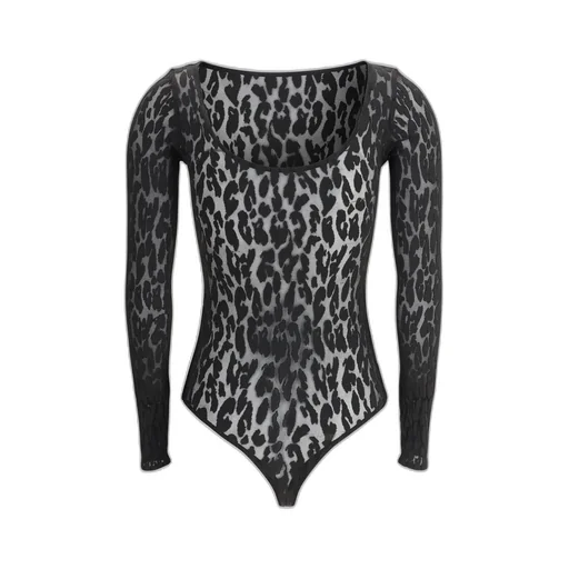 Leopard Print Bodysuit