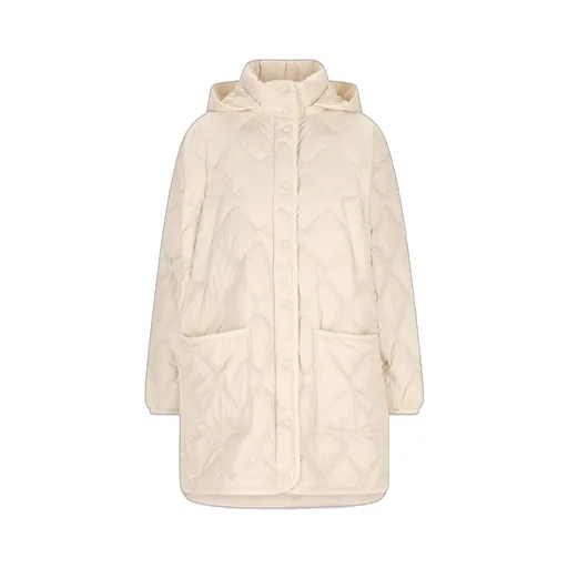 Quilted Coat With Hood