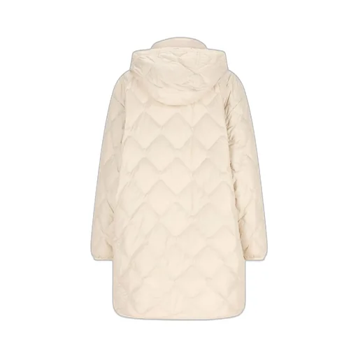 Quilted Coat With Hood