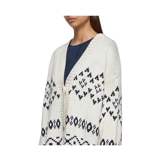 Fair Isle Knit Cardigan