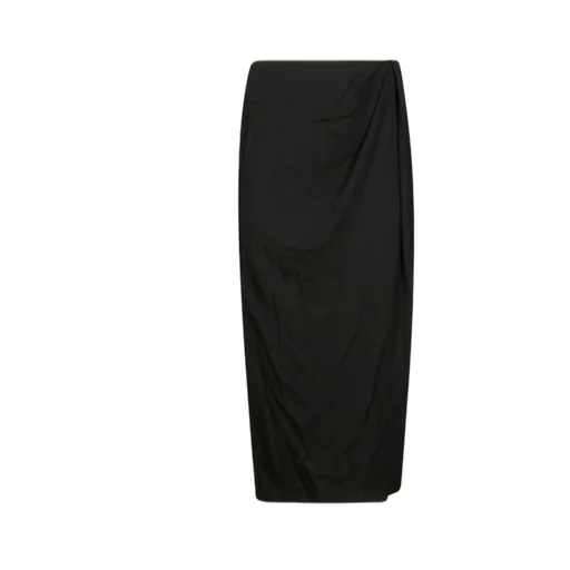 Draped Maxi Skirt