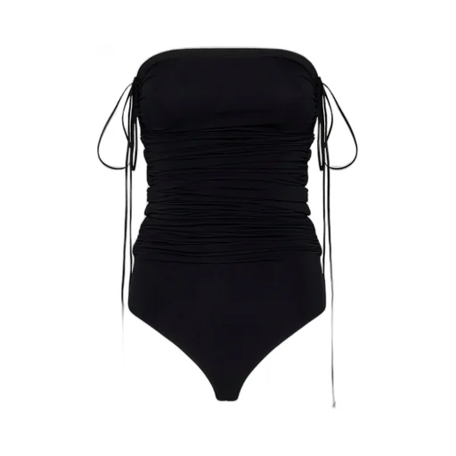 Ruched Strapless Swimsuit