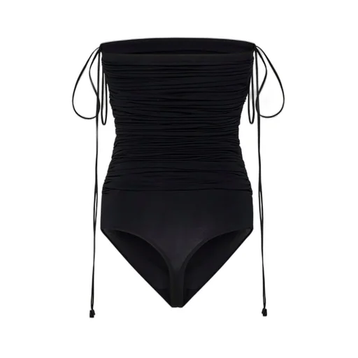 Ruched Strapless Swimsuit