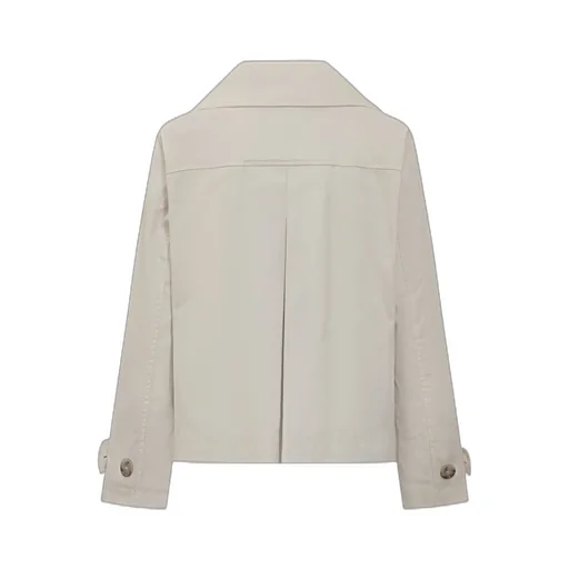 Double-Breasted Cropped Jacket