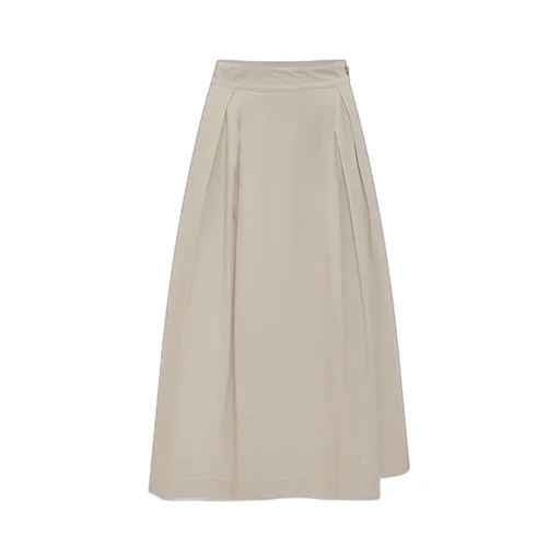 Pleated Maxi Skirt