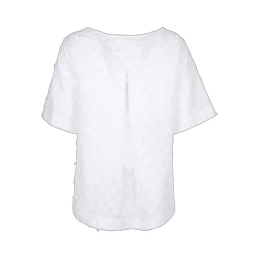 T-Shirt With Feather Detail