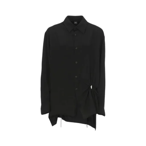 Asymmetric Draped Shirt