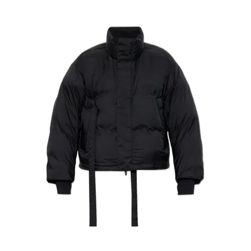 Puffer Jacket With Belt
