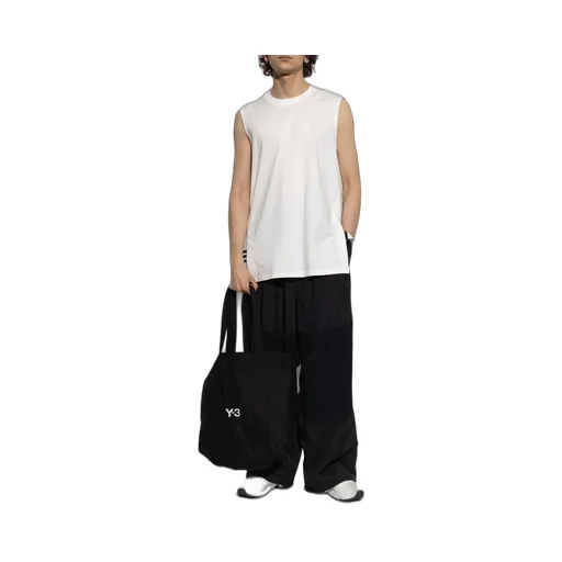 Panelled Wide-Leg Trousers