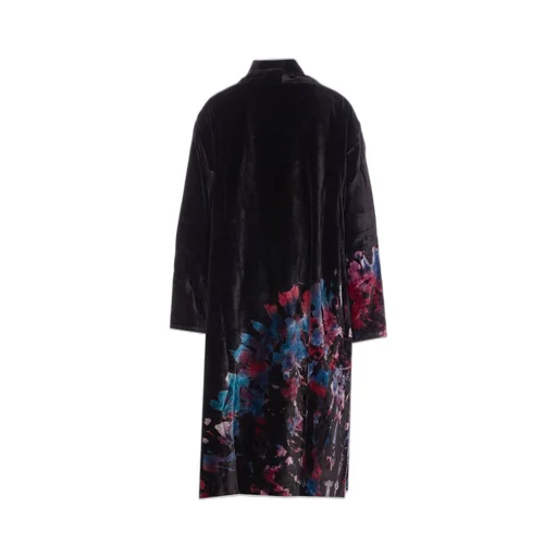 Velvet Kimono Coat