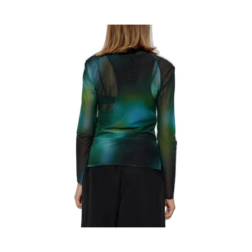 Long Sleeve Mesh Top