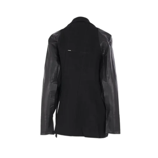 Blazer With Contrast Sleeves