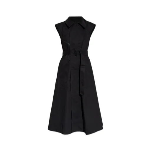 Sleeveless Trench Dress