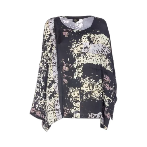 Abstract Print Tunic Top