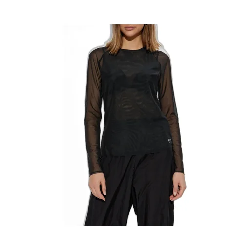 Mesh Long Sleeve Top
