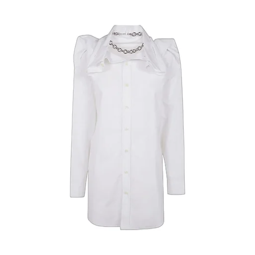 Shirt Dress With Chain Detail