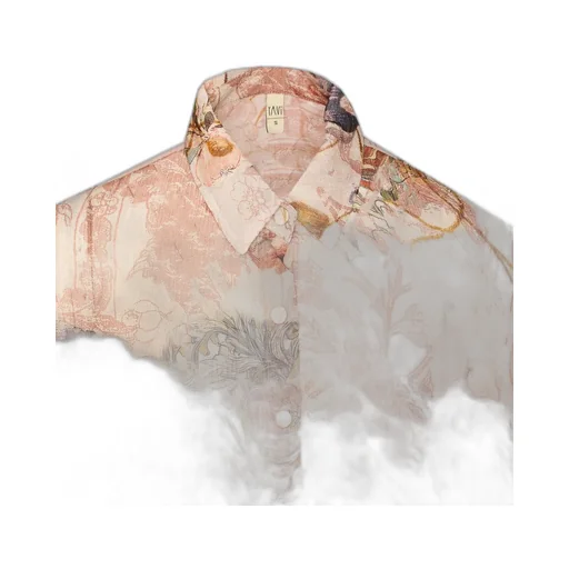 Printed Silk Shirt