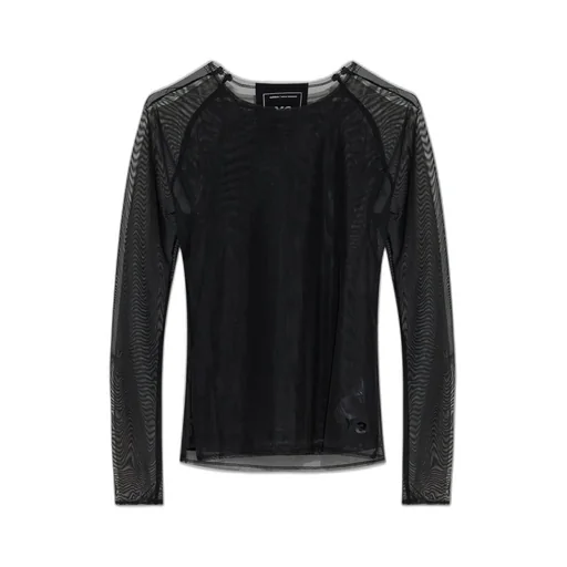 Mesh Long Sleeve Top