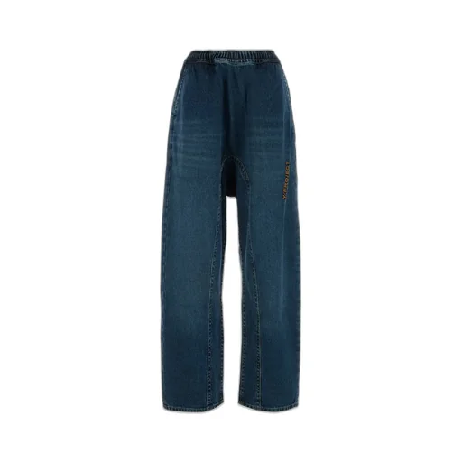 Wide Leg Denim Pants