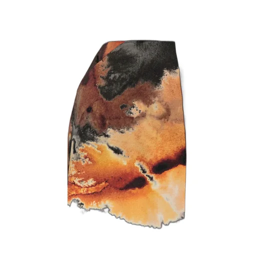 Printed Maxi Skirt