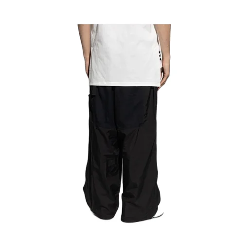 Panelled Wide-Leg Trousers