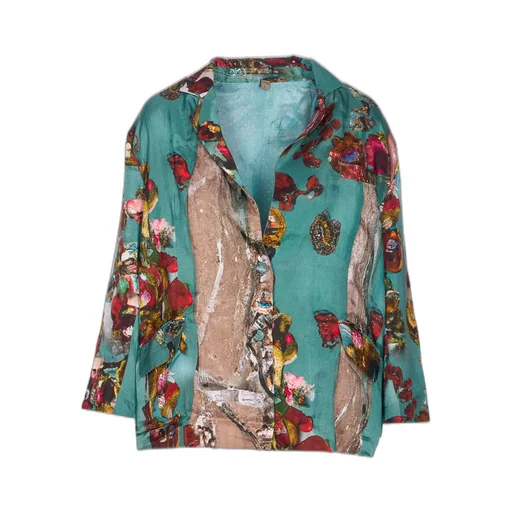 Printed Silk Shirt