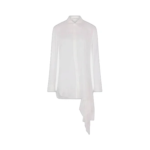 Asymmetric Draped Shirt