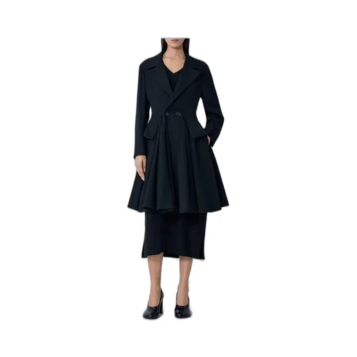 Asymmetrical Pleated Jacket Dress