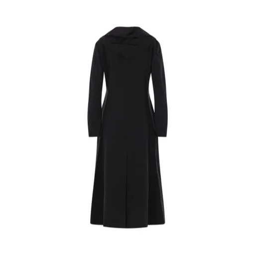 Long Hooded Trench Coat