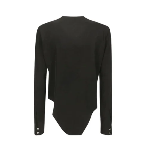 Pleated Bib Bodysuit