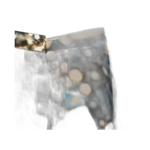 Wide-Leg Printed Trousers