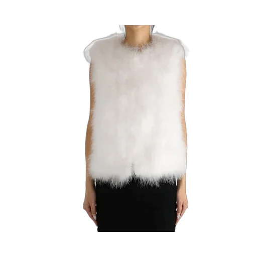 Puffer Jacket With Fur Trim
