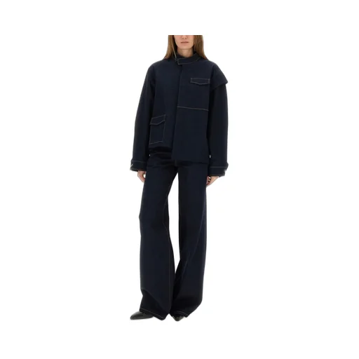 Asymmetric Denim Jacket