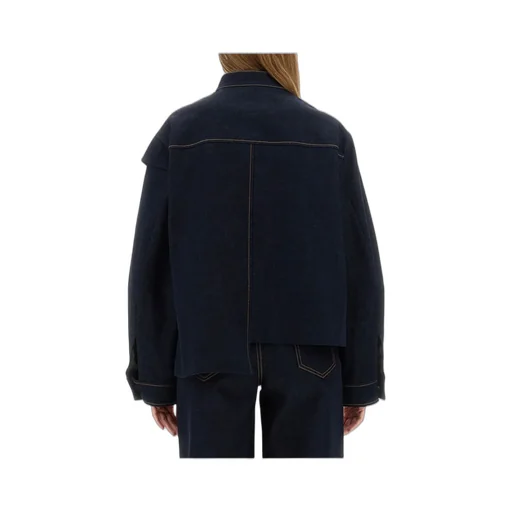 Asymmetric Denim Jacket