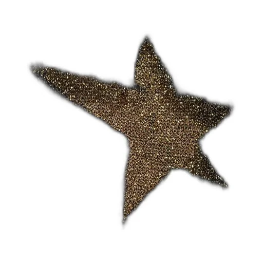V-Neck Sweater With Star Print