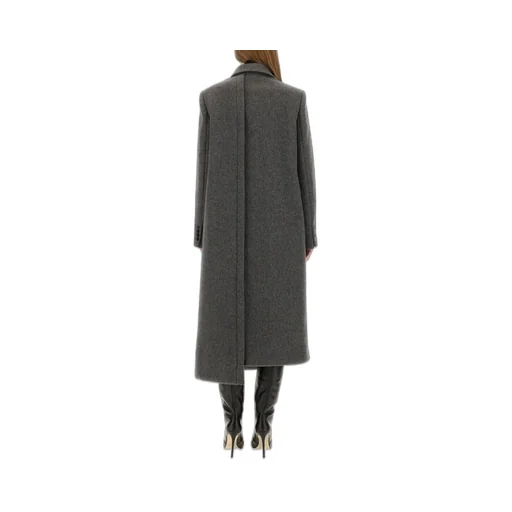 Double-Breasted Wool Coat