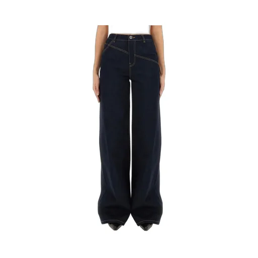 High-Waisted Wide-Leg Jeans