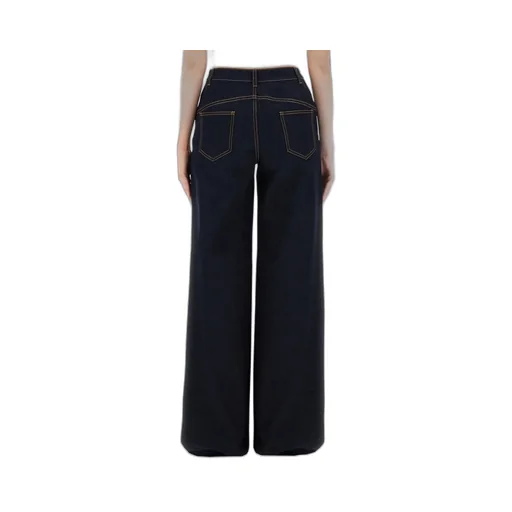 High-Waisted Wide-Leg Jeans