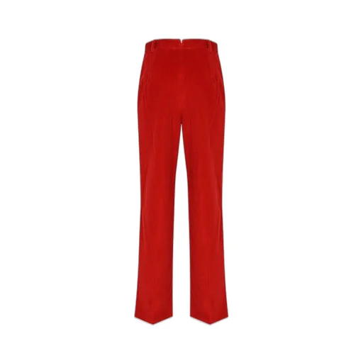 High-Waisted Corduroy Pants