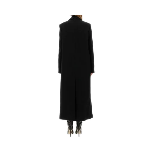 Double-Breasted Wool Coat