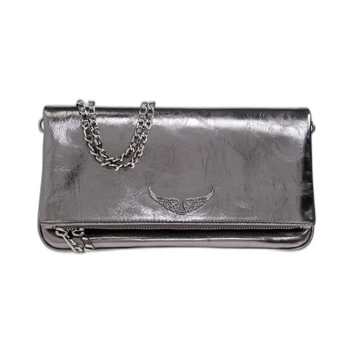 Clutch Bag With Wing Detail