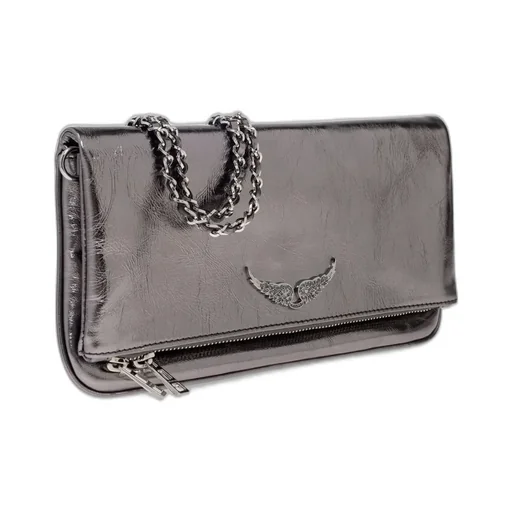 Clutch Bag With Wing Detail
