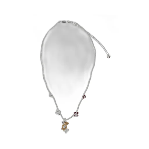 Teddy Bear Pendant Necklace