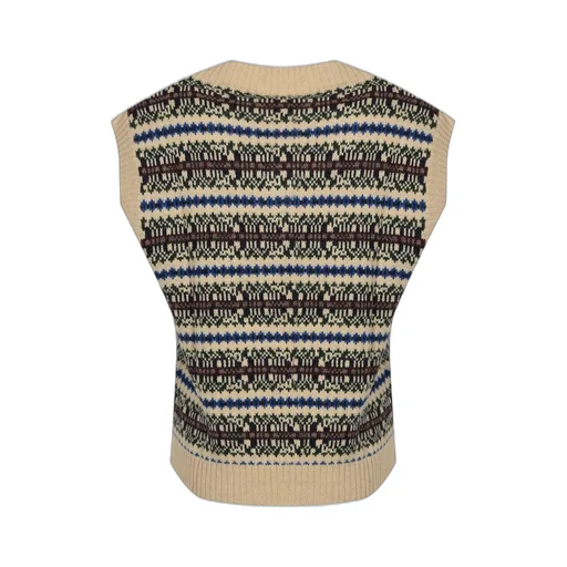 Fair Isle Knit Vest