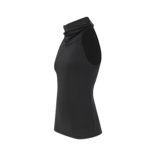 Sleeveless Turtleneck Top