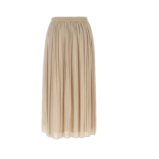 Pleated Maxi Skirt