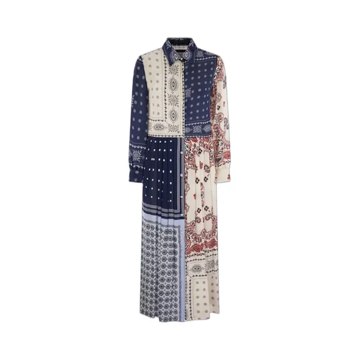 Patchwork Maxi Dress