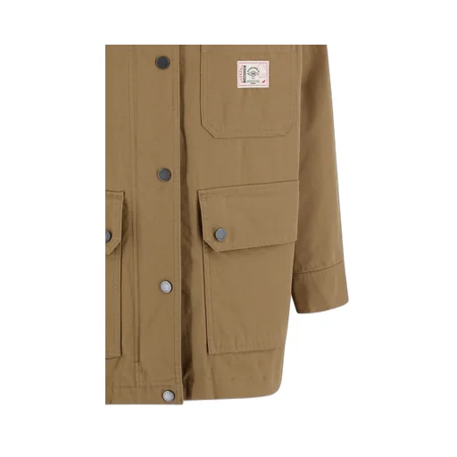 Oversized Cotton Twill Jacket