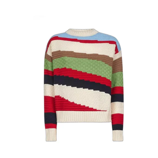Striped Knit Sweater